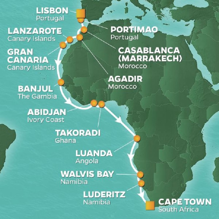 cruise to west africa